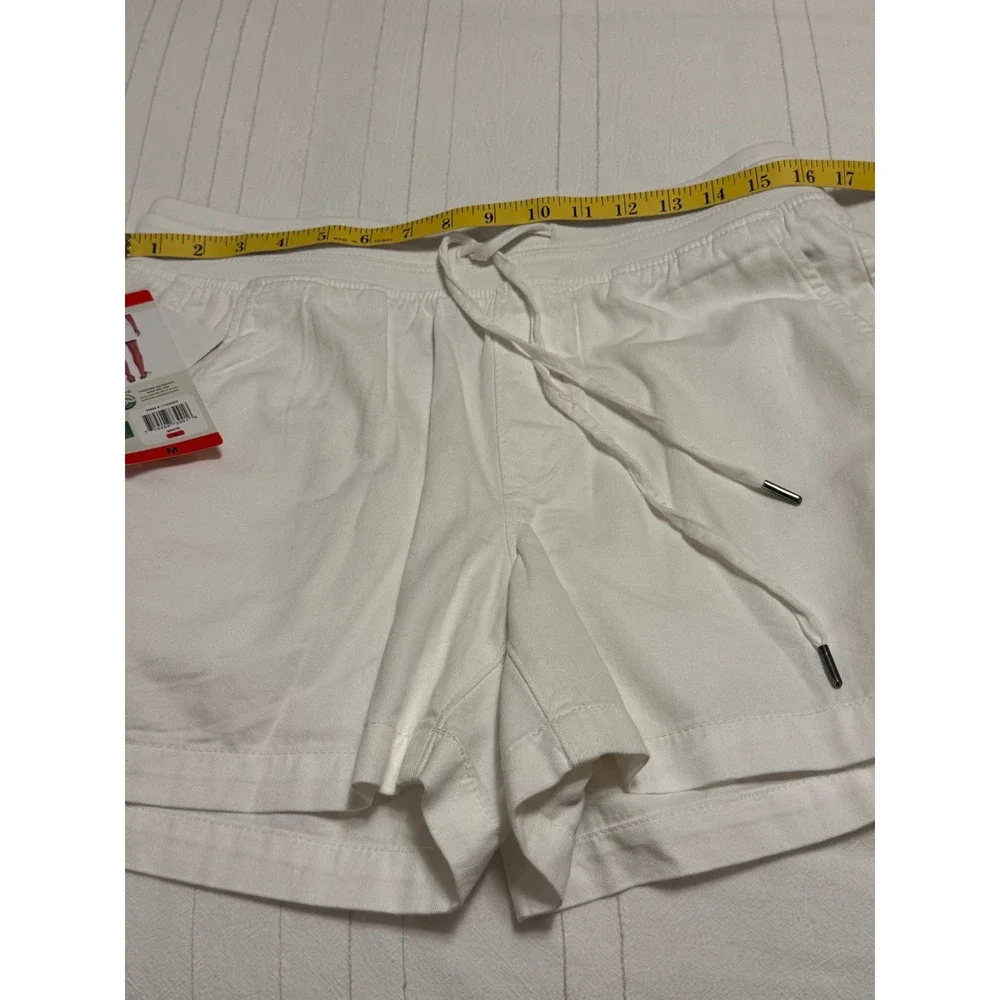 Orvis Womens White Drawstring Shorts Item 1752052 Size Medium NWT